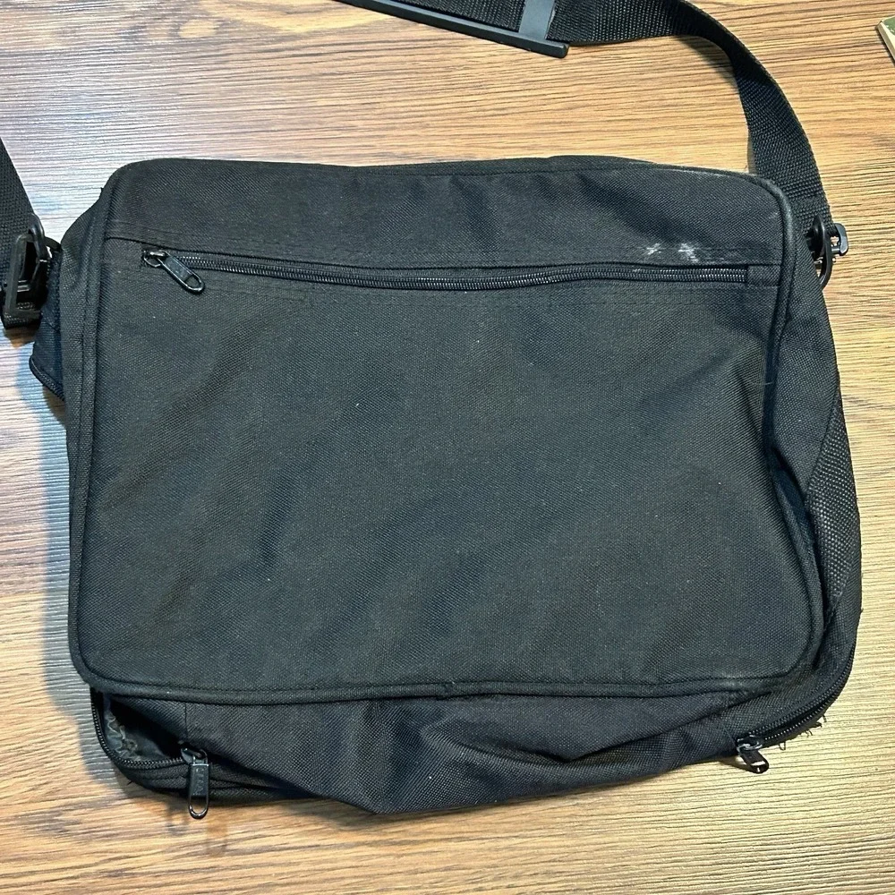 Official VINTAGE Black Sega Game Gear Carrying‎ Case Travel Bag With Strap